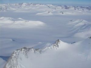 Driscoll Glacier - aerial view